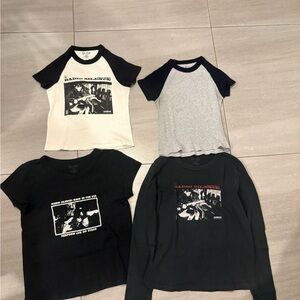 Brandy Melville causal t shirts.